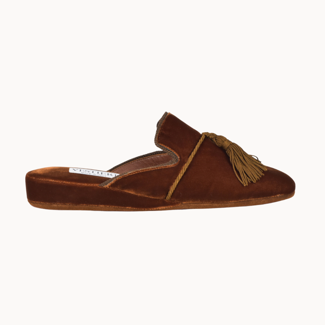 Madama Brown Slippers