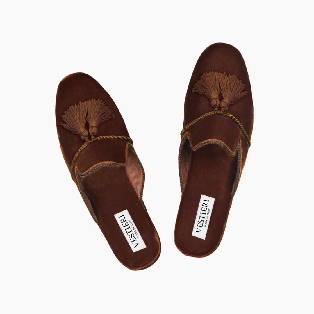 Madama Brown Slippers