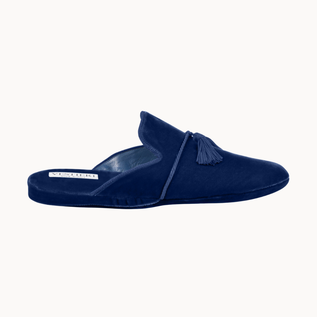 Madama Blue Slippers