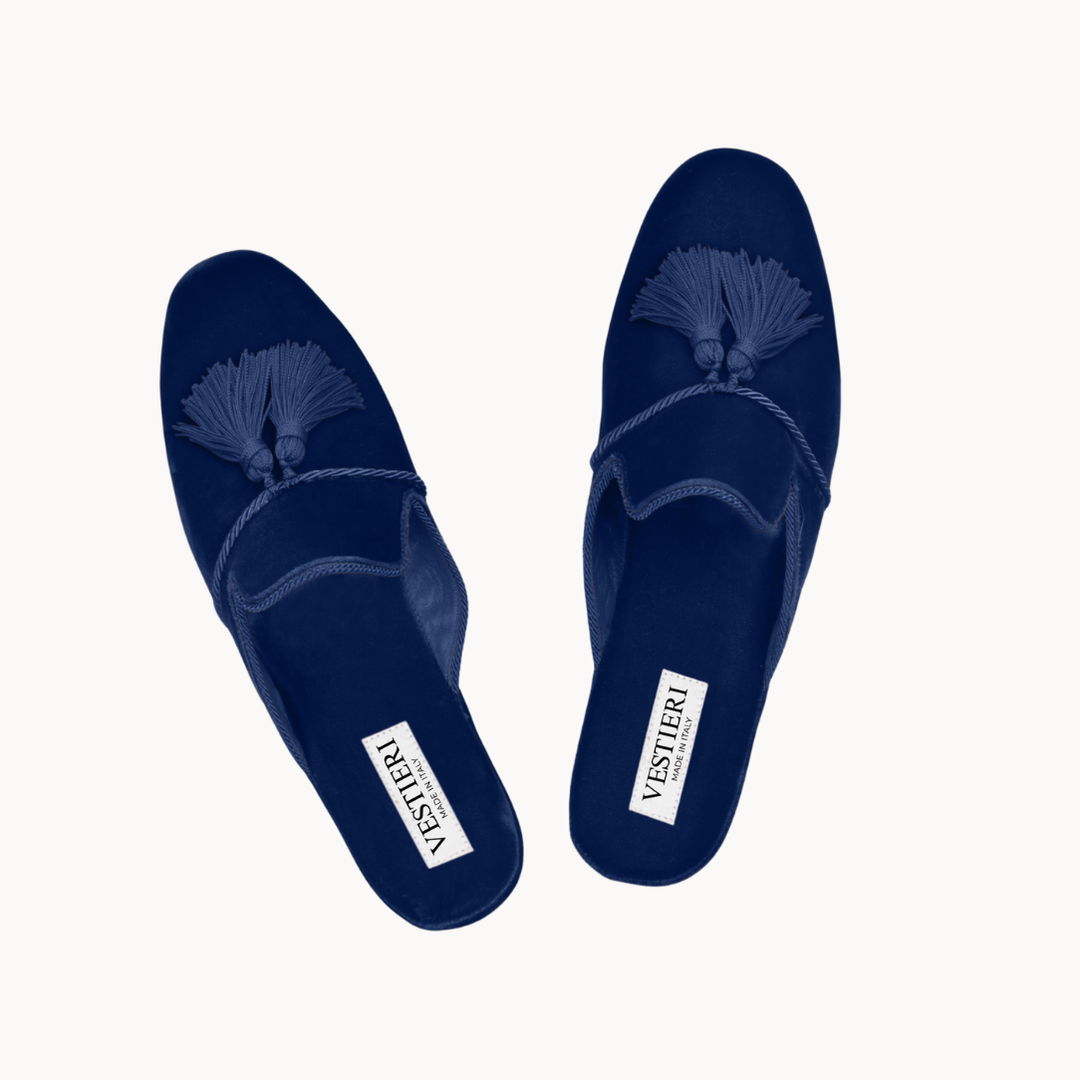 Madama Blue Slippers