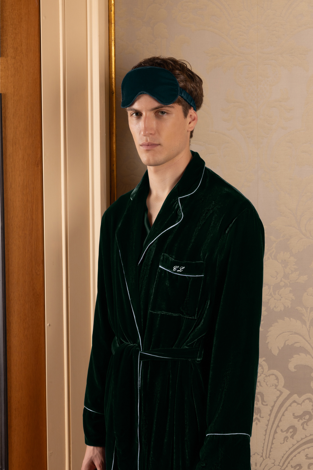 Men Farnese Robe (Green)