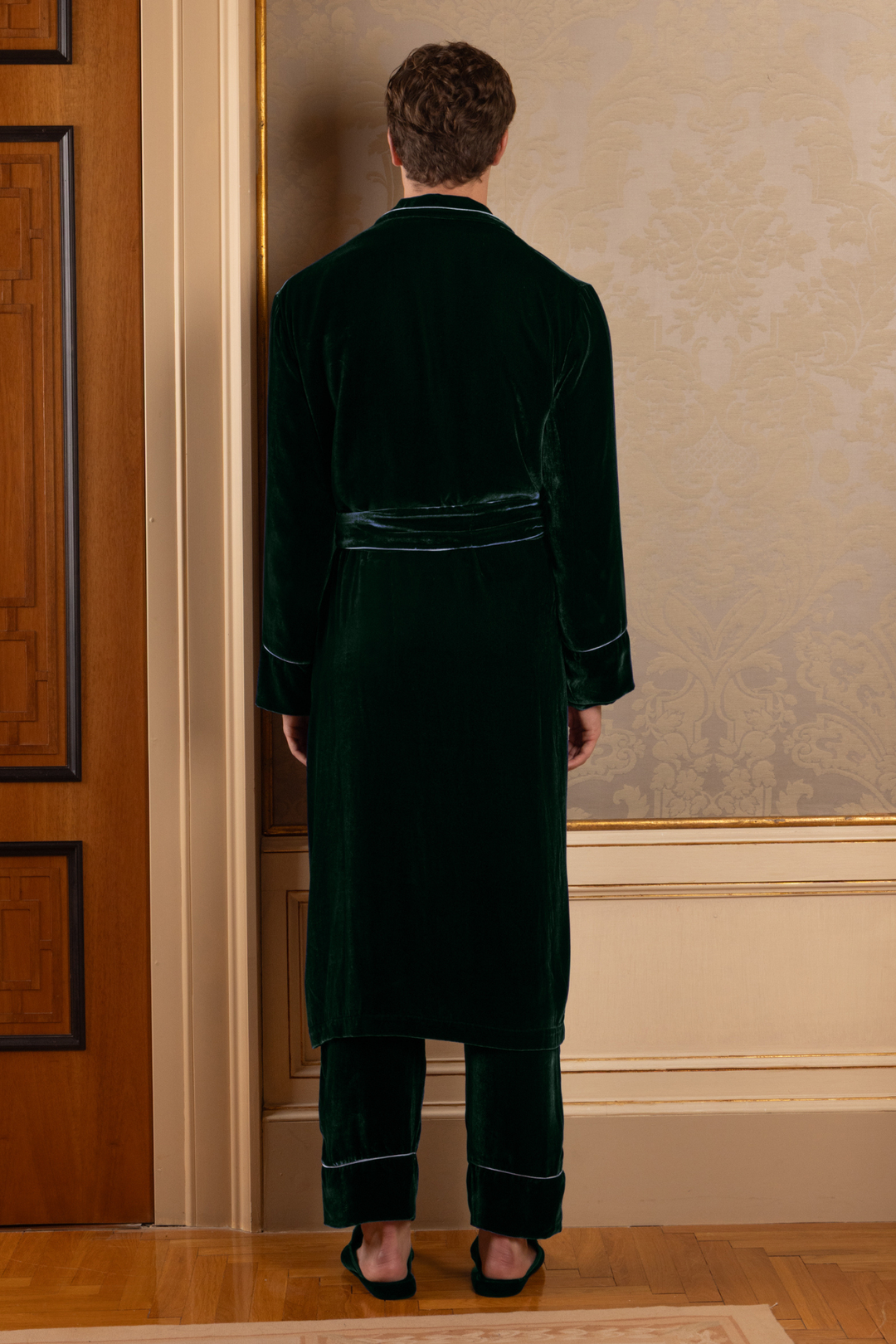 Men Farnese Robe (Green)