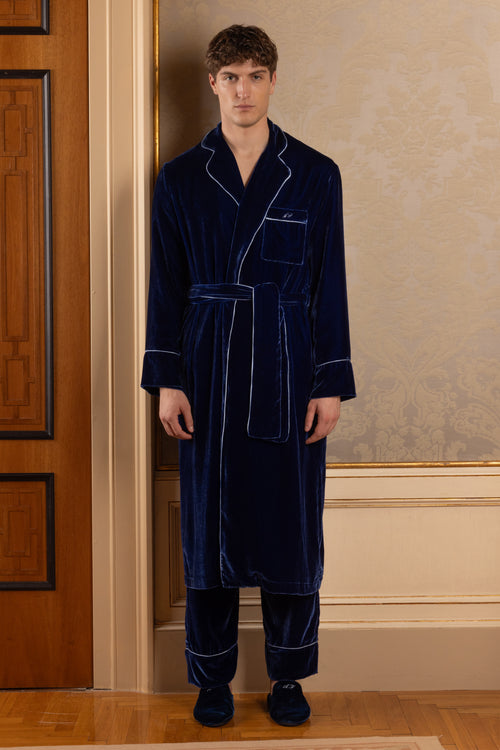 Men Farnese Robe (Blue)