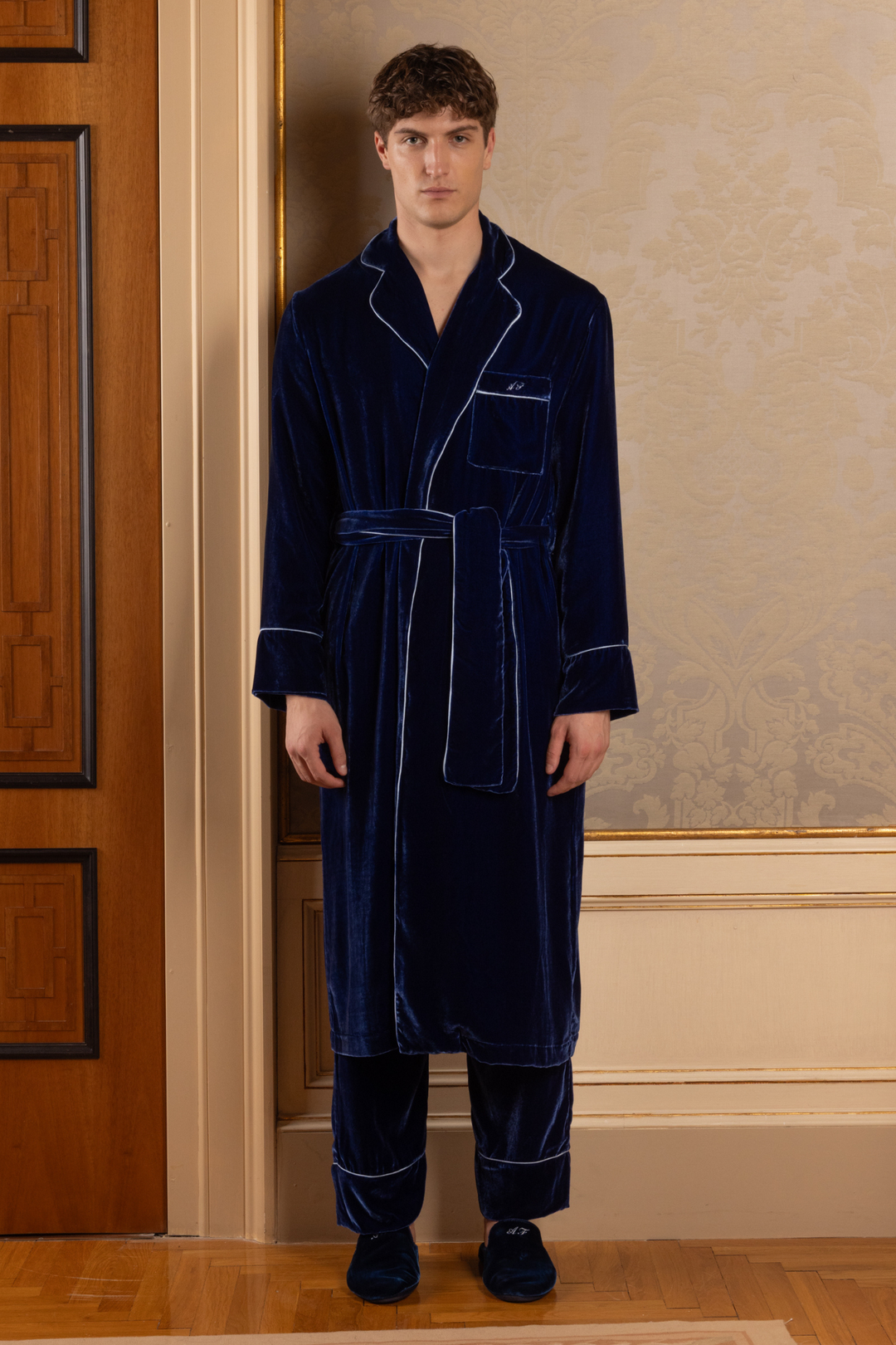 Men Farnese Robe (Blue)
