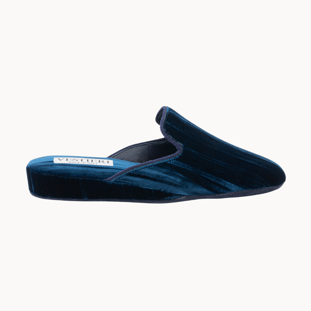 Barberini Blue Slippers