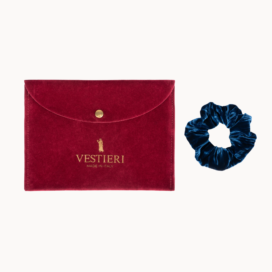 Farnese Scrunchie (Blue)