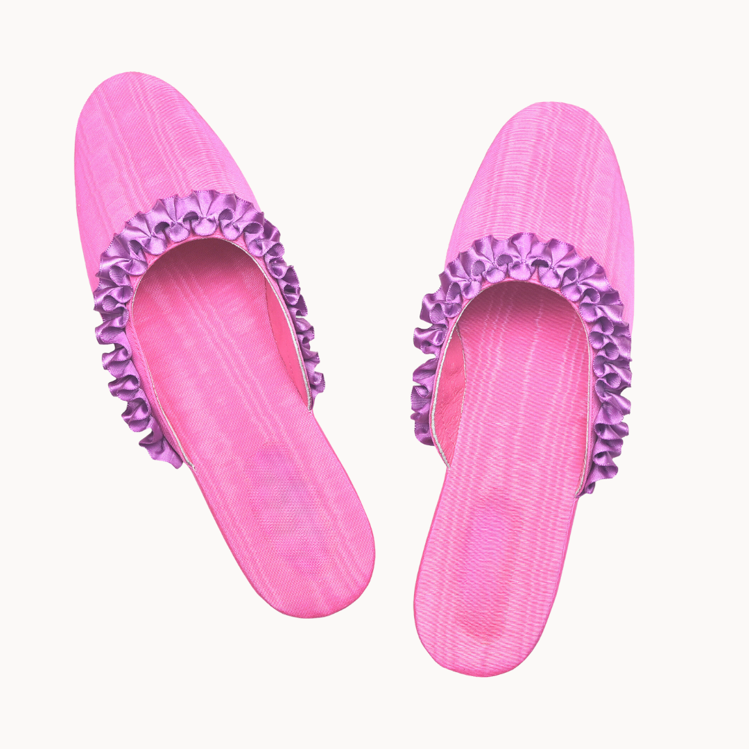 Courtyard Fuchsia Slippers