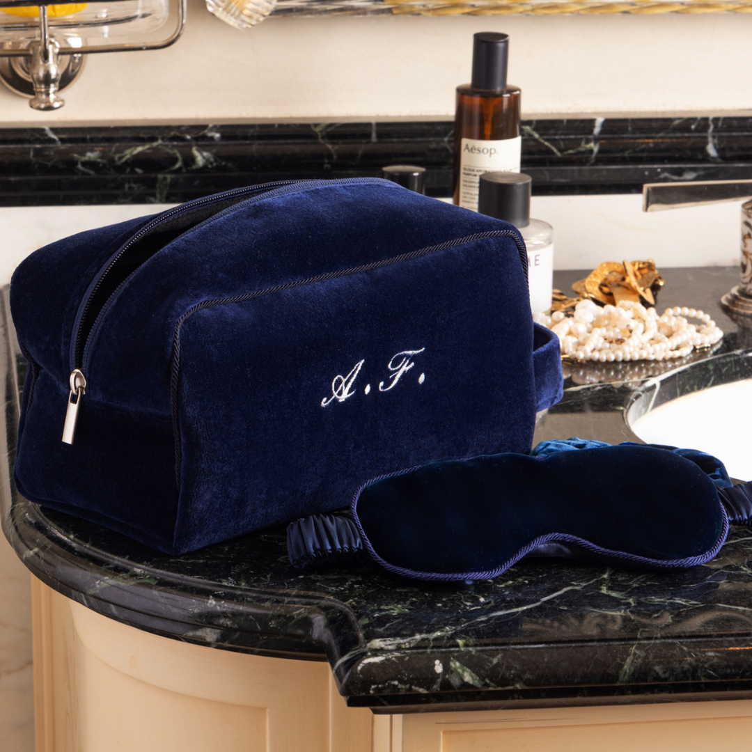 Farnese Toiletry Bag (Blue)