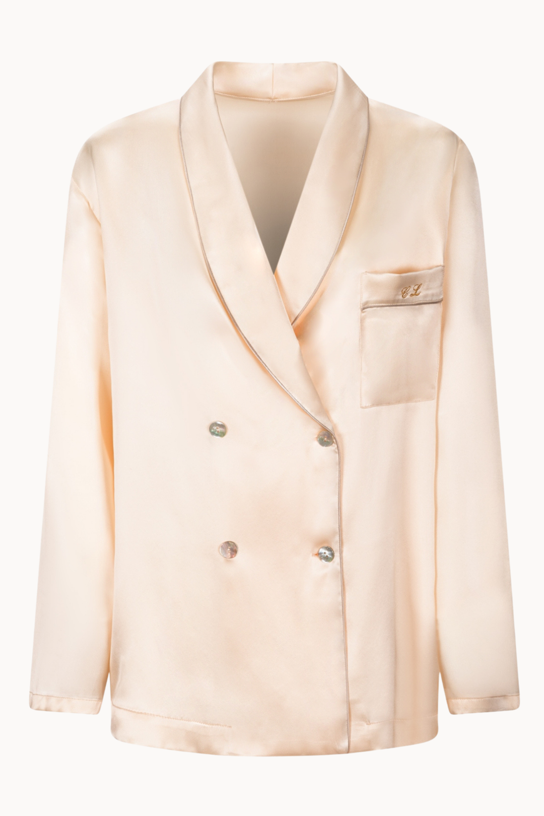 Women Diamanti Pajama Shirt (Avory)