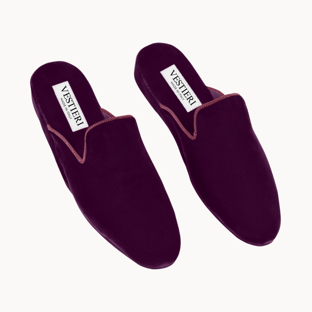 Farnese Purple Slippers