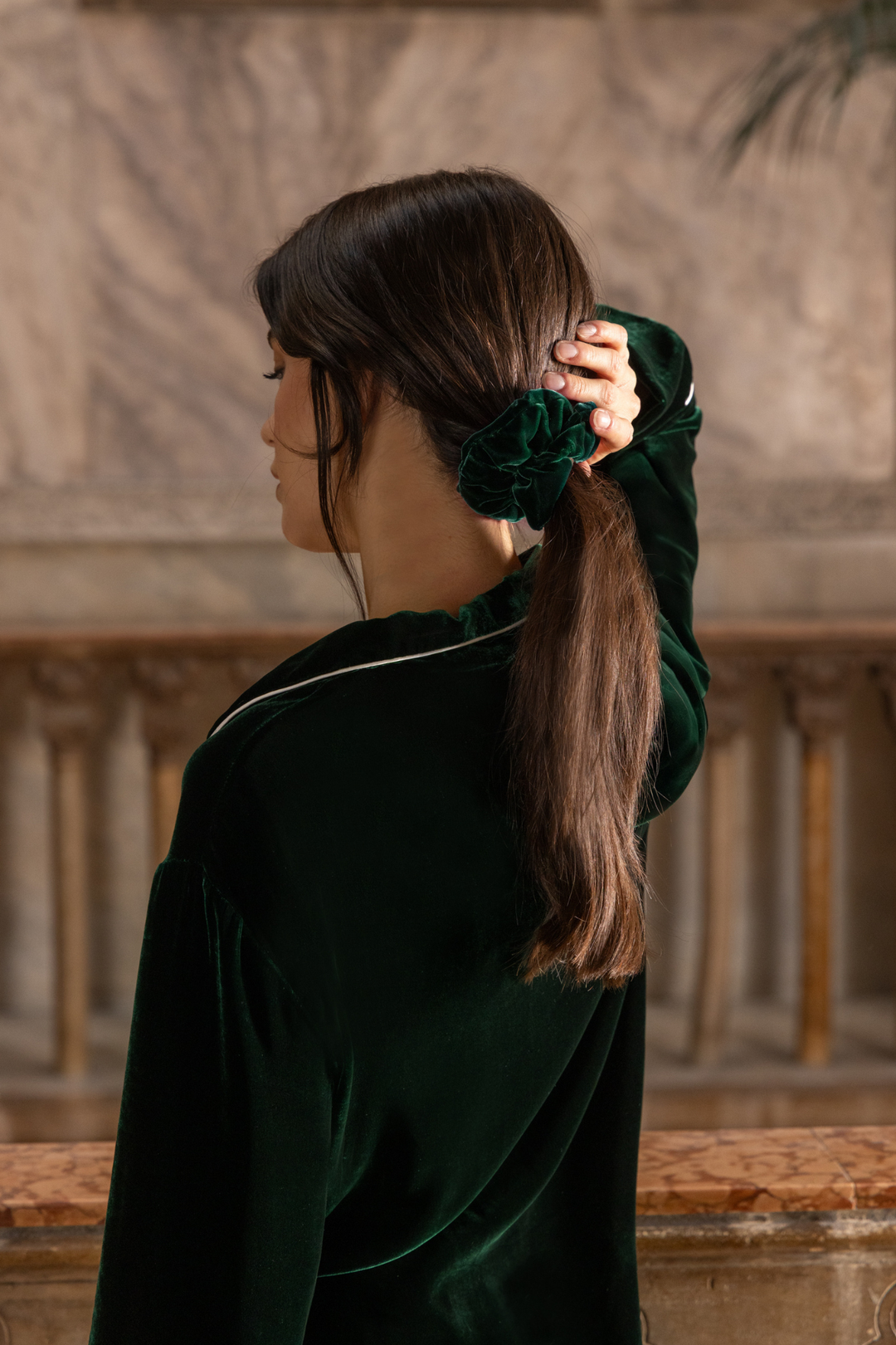 Women Farnese Pajama Set (Green)