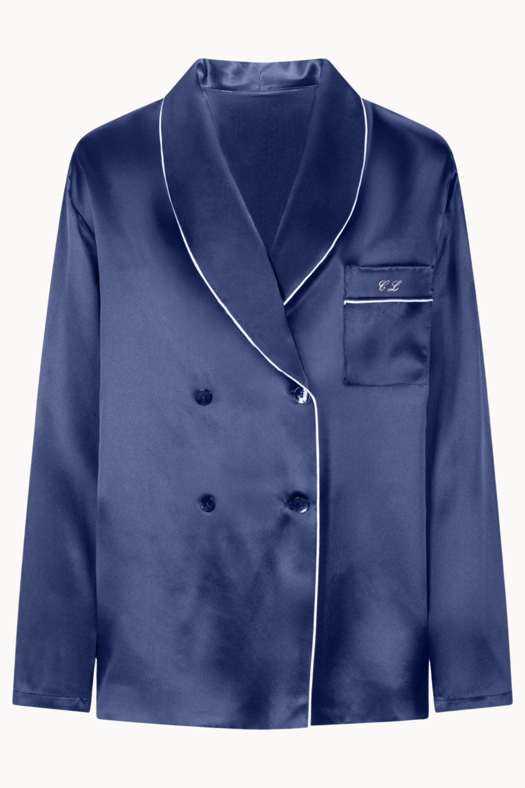 Women Diamanti Pajama Shirt (Blue)