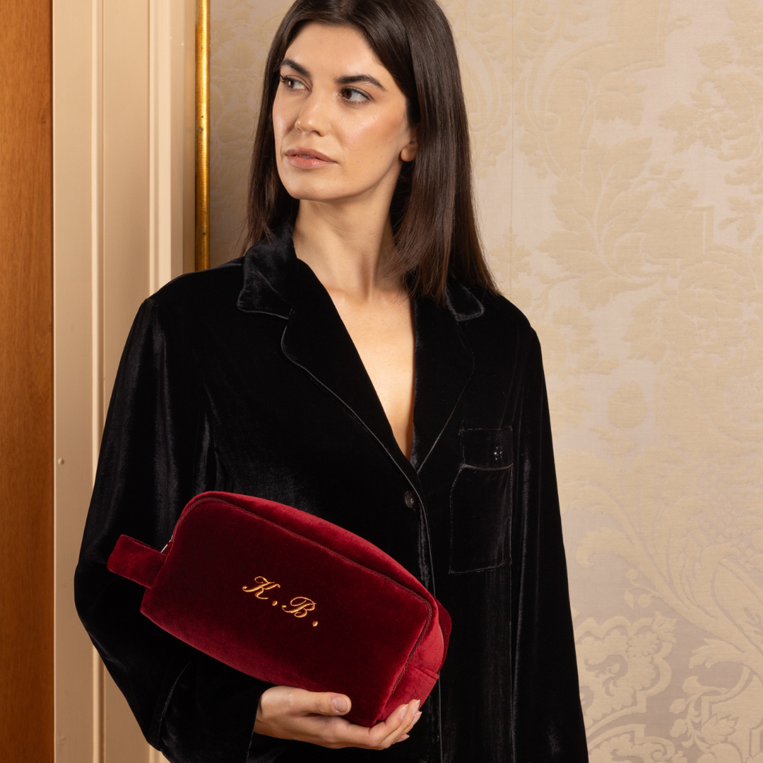 Farnese Toiletry Bag (Red)