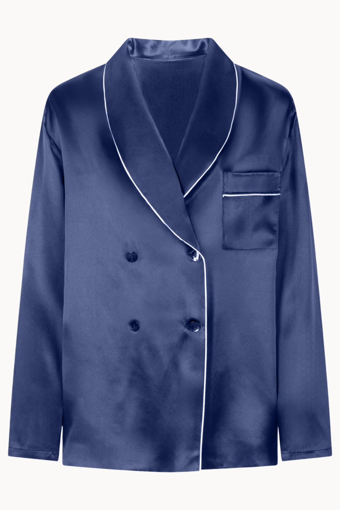 Women Diamanti Pajama Shirt (Blue)