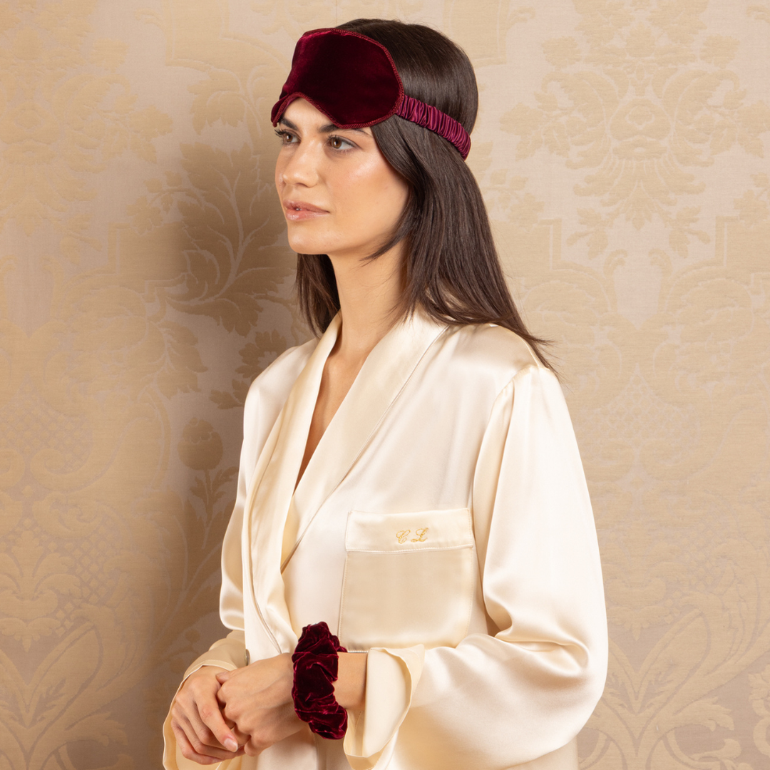 Farnese Trio Scrunchie Set (Red)