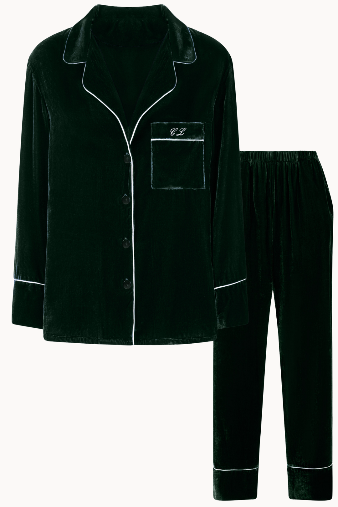 Men Farnese Pajama Set (Green)
