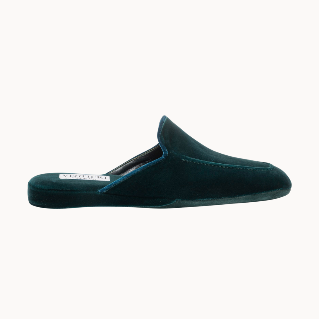 Medici Green Slippers