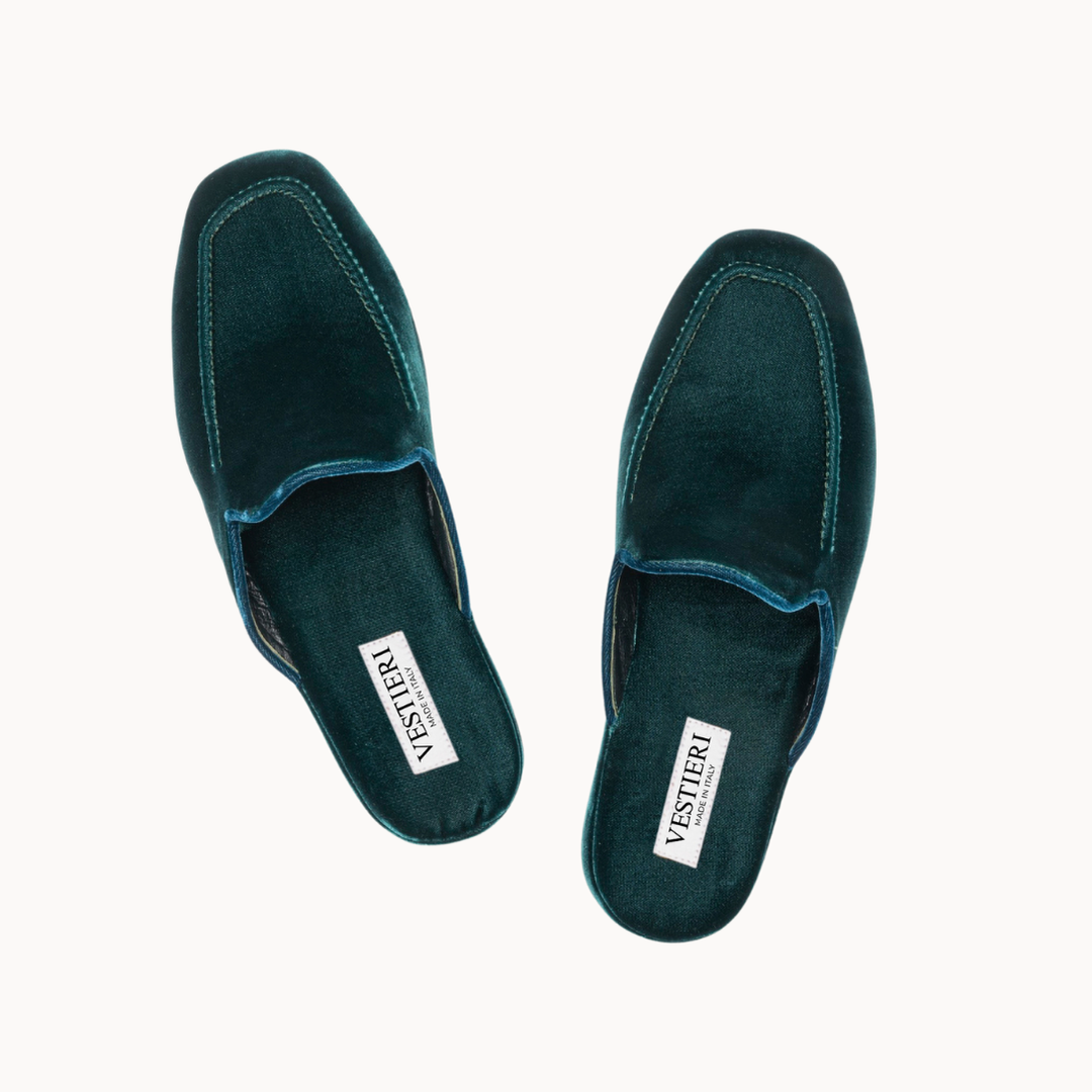 Medici Green Slippers