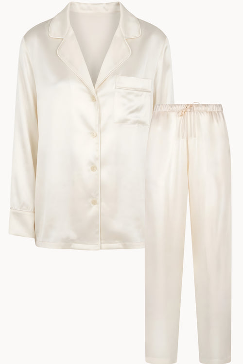 Women Strozzi Pajama Set (White)